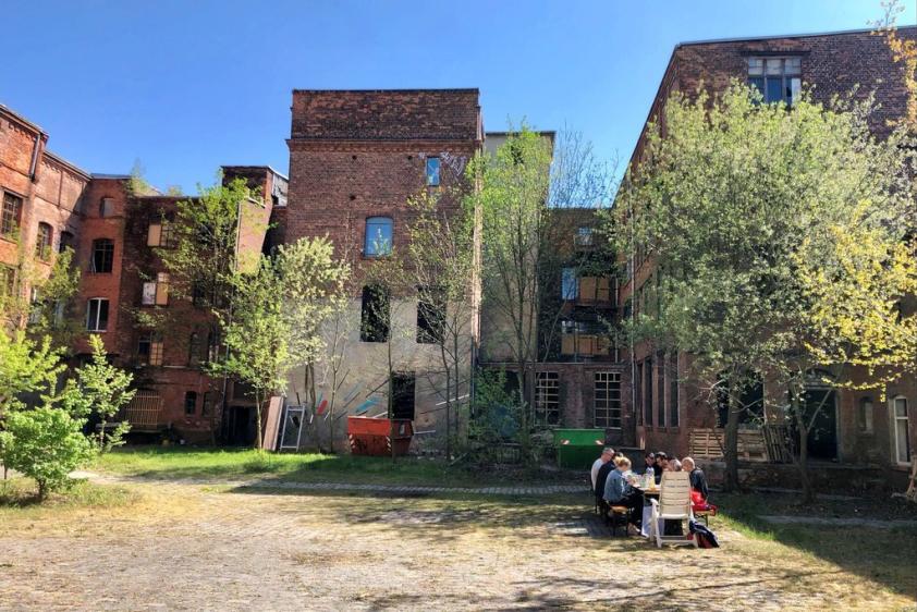 Hof der Nudelfabrik