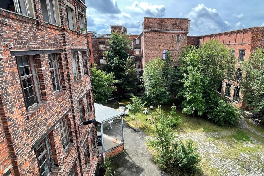 Blick in den Hof