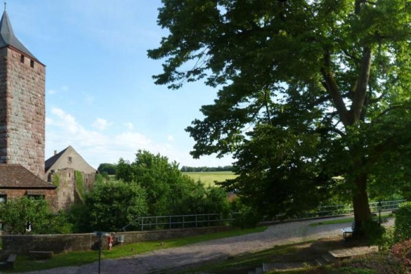 Außenburg mit Bergfried