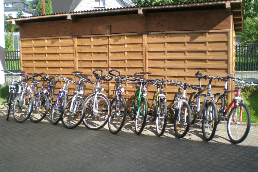 Fahrradverleih inklusive