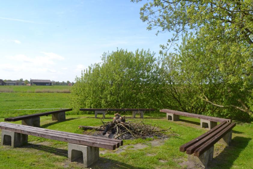 Feuerstelle im Außenbereich