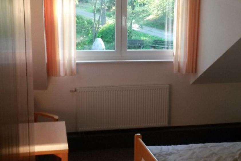 Aussicht ins Grüne aus einem DZ