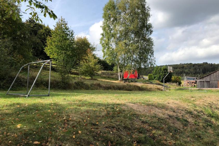 Spielwiese Fußballfeld
