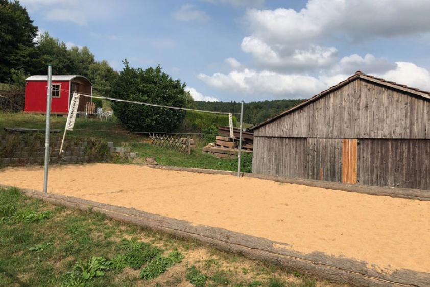 Beachvolleyballfeld