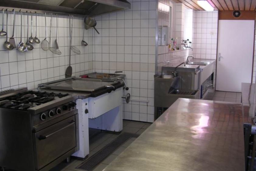 große Gastronomieküche