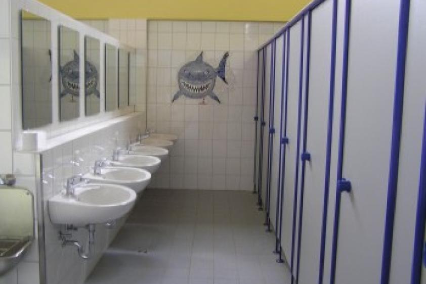 Sanitrakt innen