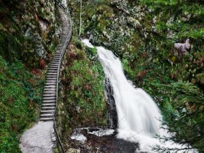 Allerheiligen-Wasserfälle am Oberlauf des Lierbach