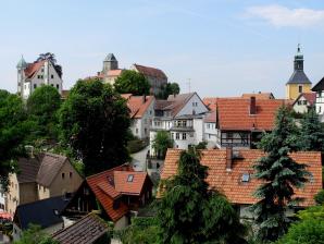 Hohnstein - Burg und Stadt von Osten