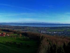 Blick vom Gehrenberg auf den Bodensee