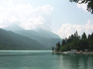 Blick über den See von Achenkirch aus