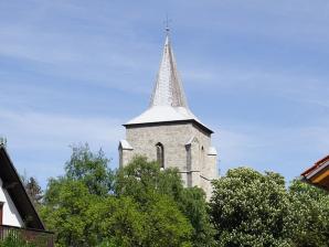 Turm der Stiftskirche in Obermarsberg
