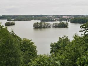 Blick über den Feldberger Haussee auf Feldberg