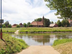 Blick auf die Allerfähren vor Otersen