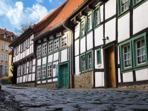 liebevoll restaurierte Fachwerkhäuser der Altstadt