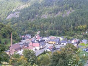 Blick auf Unterweißbach