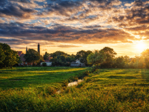 Borkum im Abendlicht