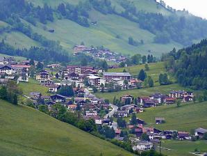 Der Hauptort Oberau von Thierbach aus gesehen