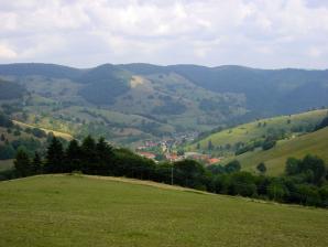 Wieden im Schwarzwald, im Hintergrund der Belchen
