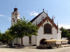 Memorino, lizenziert CC BY-SA 3.0 Wikimedia Evangelische Stadtkirche Blaubeuren