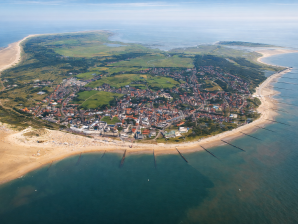 Borkum aus der Luft