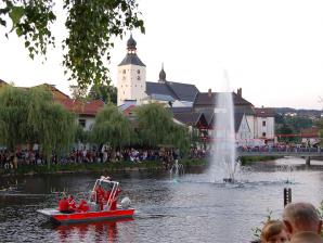 Uferpromenade Regen