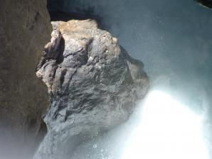 Nymphenkopf im Zammer Wasserfall