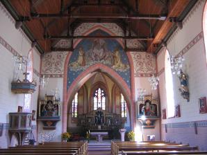 Flominator, lizenziert CC BY-SA 3.0 Wikimedia Das Innern der Kirche St. Blasius