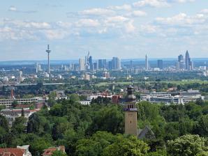 Blick von Oberursel auf Frankfurt a.M.
