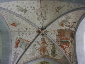 Gewölbefresken in der Kreuzkirche