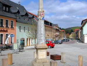 Kursächsische Postdistanzsäule in Bad Gottleuba