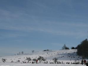 Wintersport am Stocksberg in Löwenstein 