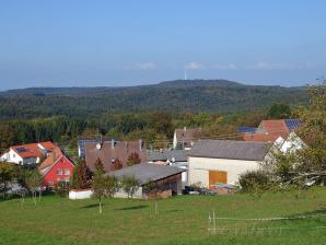 Blick vom Stocksberg auf gleichnamige Ortschaft