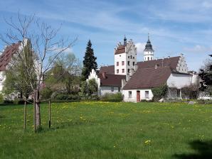 Fuggerschloss Babenhausen, Sicht Schlosspark