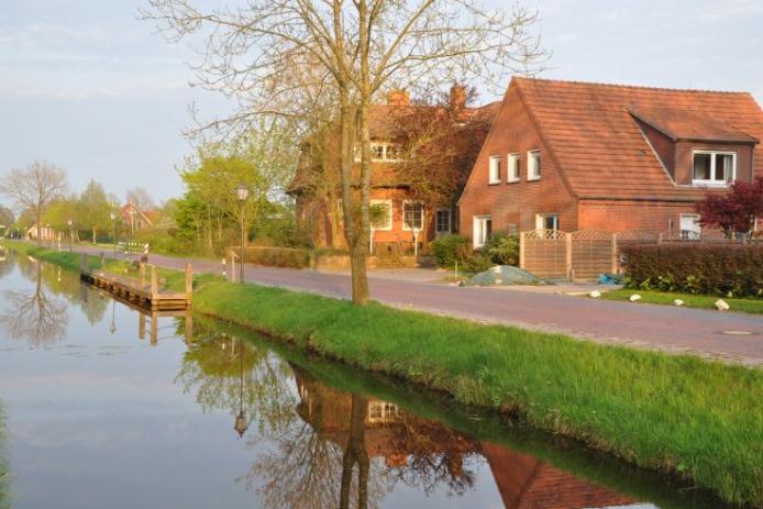 Haus Eiland - direkt am Kanal gelegen