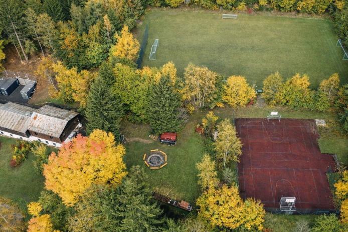 Blick auf das Gelände