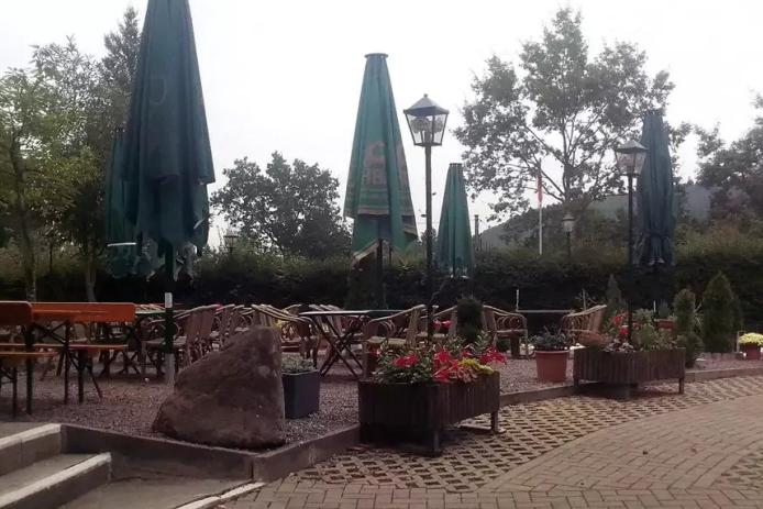 schöner Biergarten