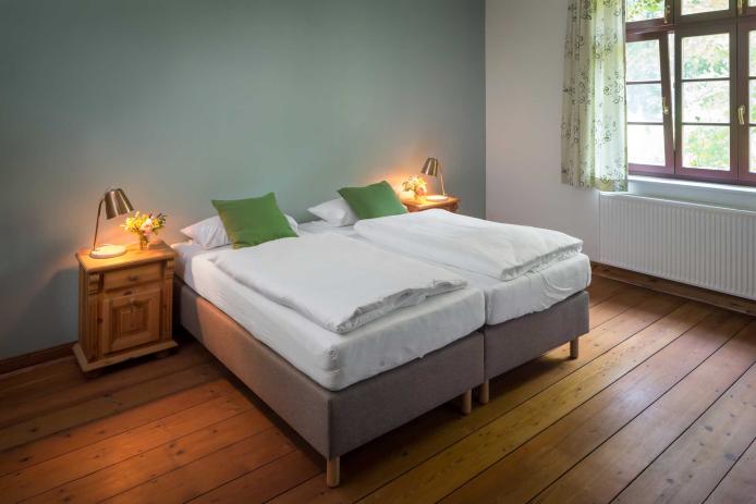 Alle Zimmer sind ein bisschen anders.