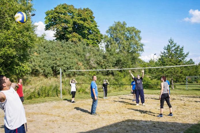 Volleyball im Freien