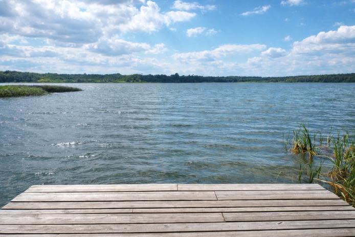 Steg am Kleinpritzer See (500 m entfernt)