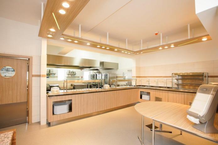 Buffet-Essensausgabe