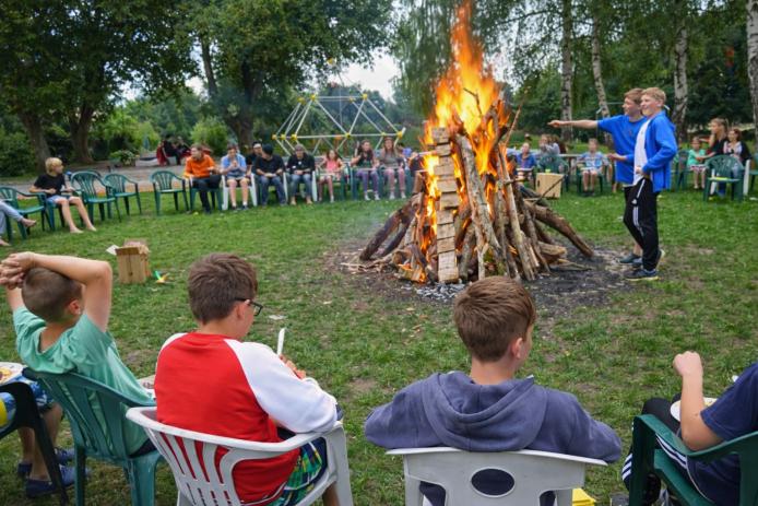 Lagerfeuer-Platz
