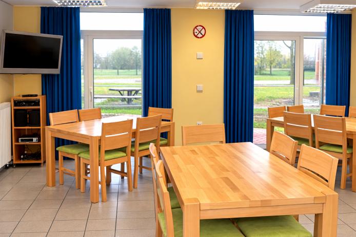 Einer von zwei Frühstücks- und Gruppenräumen