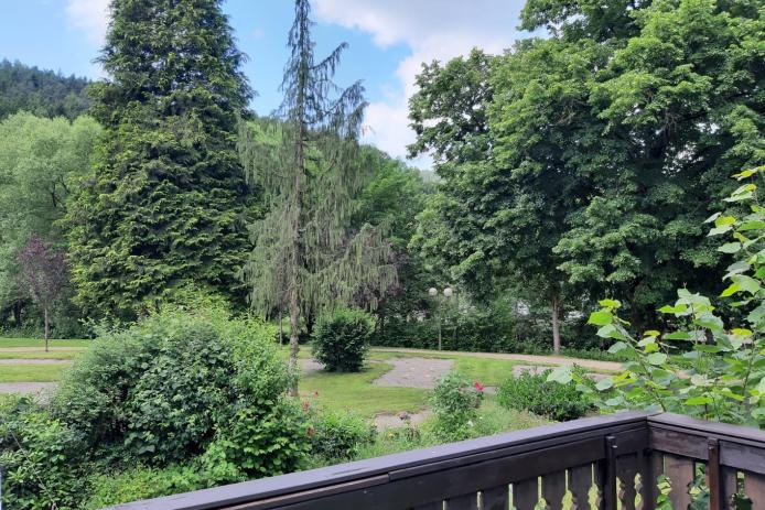 Ausblick von der Terrasse