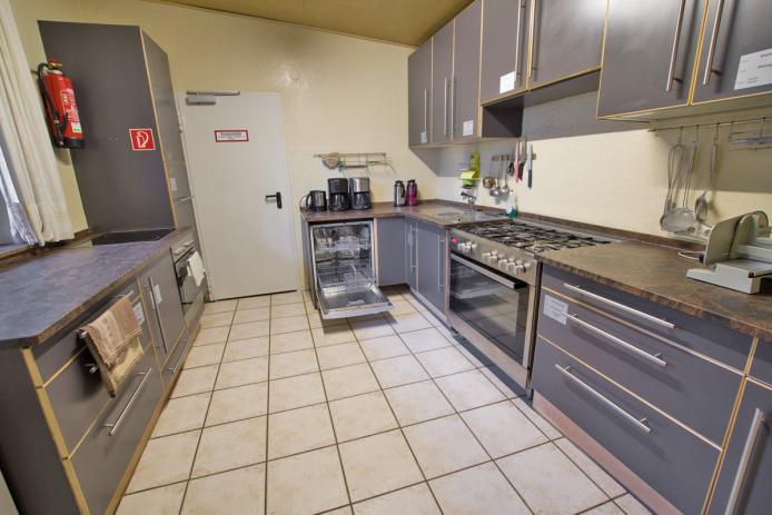 offene Küche im Haupthaus