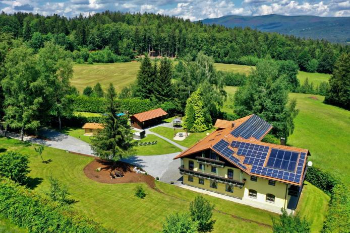 Ferienhaus Landhaus St.Oswald im Sommer