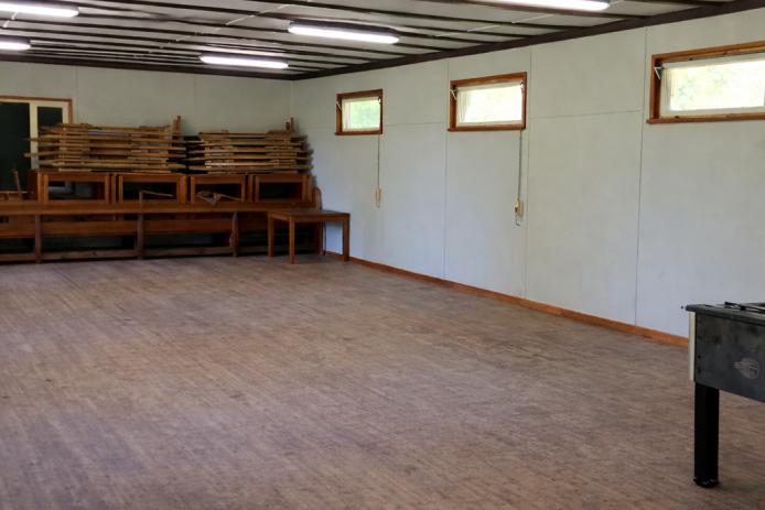  "Liegehalle" für Gemeinschaftsveranstaltungen