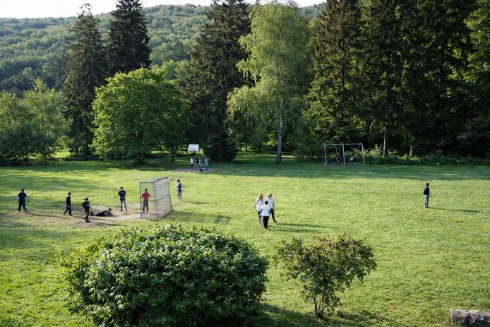 Bolzplatz und Spielwiese