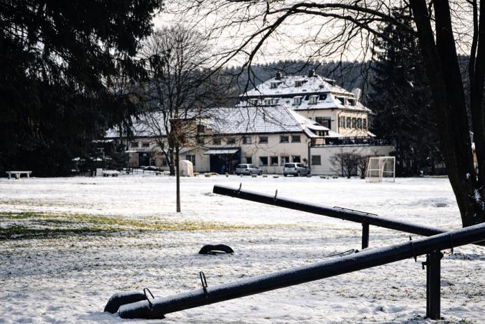 Spielgelände Winter