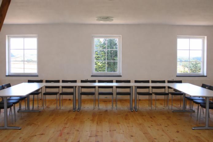 Seminarraum für Yoga, Meditation, Chorprobe usw.