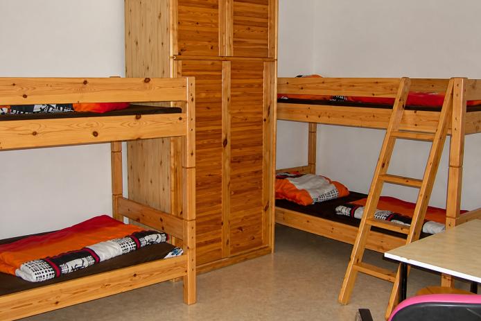 ein weiteres Vierbettzimmer